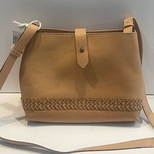 The Sak Naturals Collection Vachetta Leather Shoulder Bag